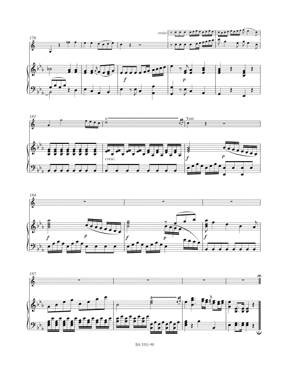 Mozart Concerto for Horn und Orchestra No. 2 E-flat major K. 417