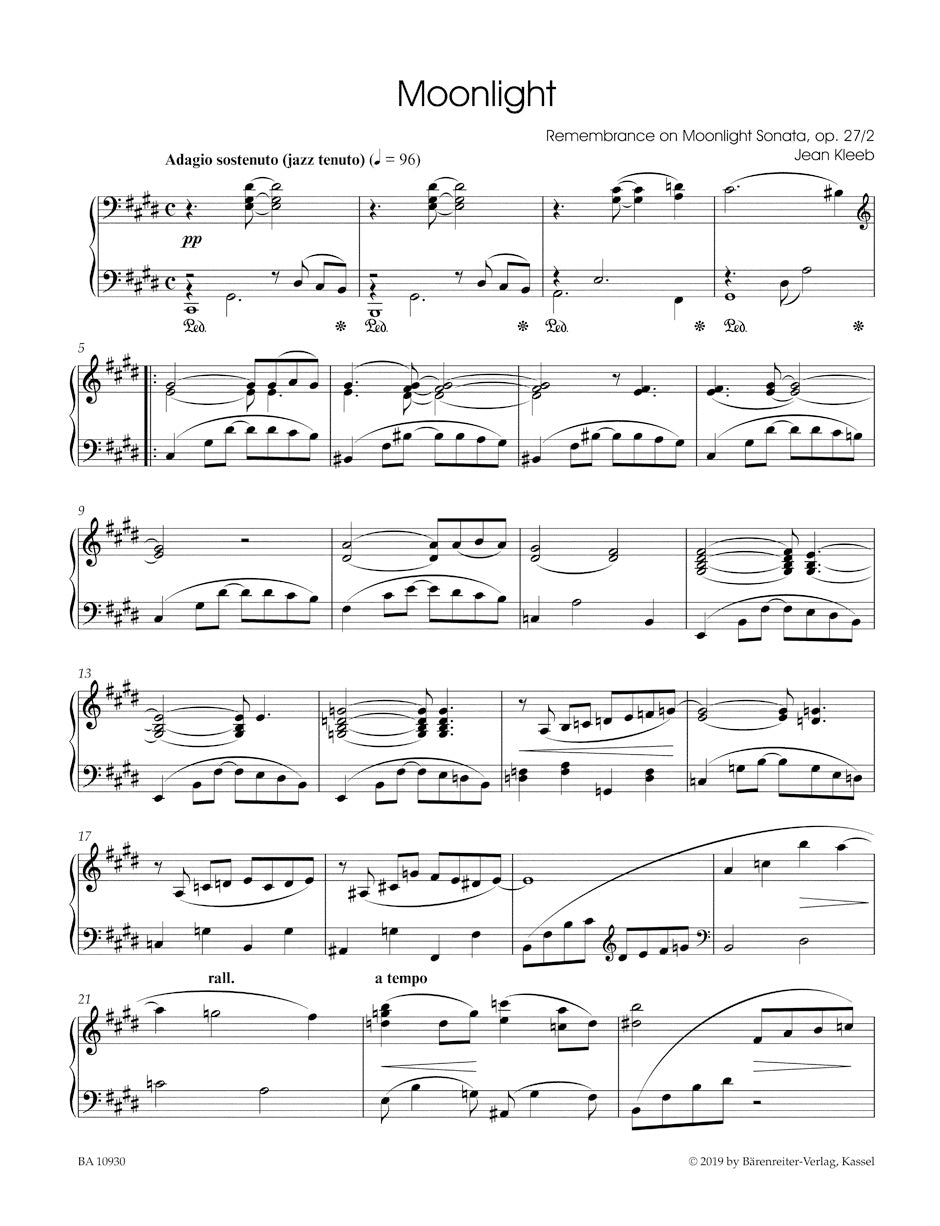 Beethoven goes Jazz for Klavier