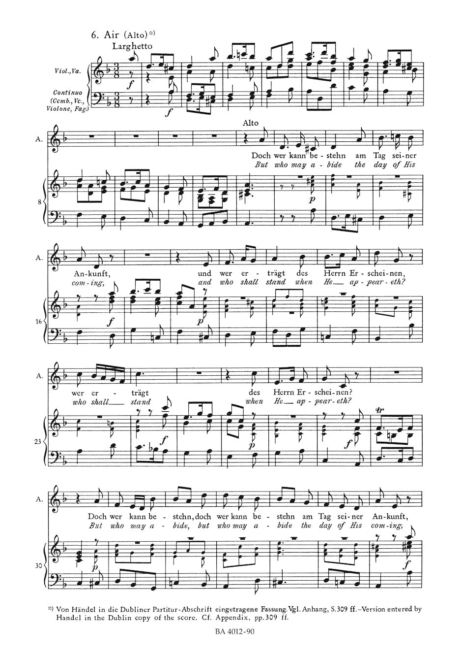 Handel Messiah HWV 56 -Oratorio in three parts-