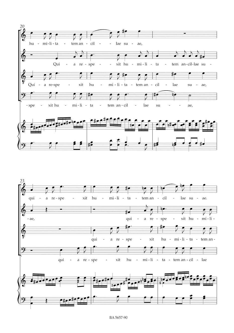 Schubert Magnificat C-Dur D 486