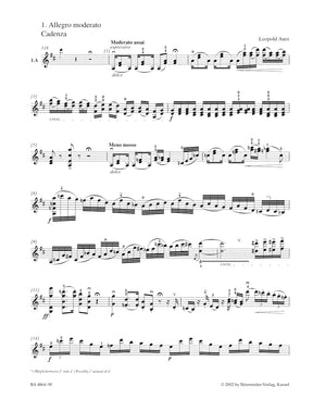Mozart Concerto for Violin and Orchestra No. 2 D major K. 211