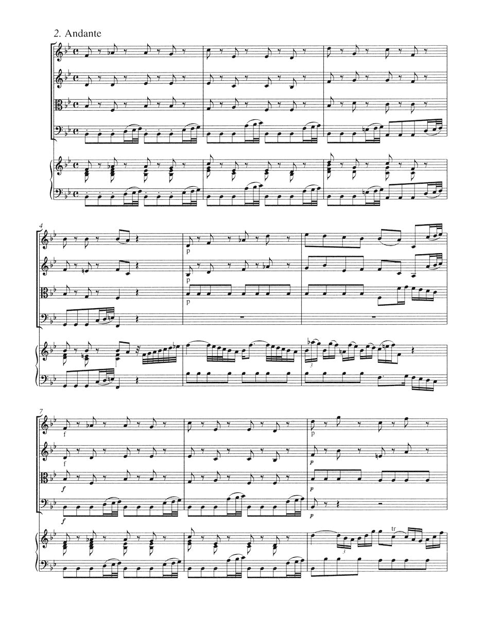 Bach Concerto for Harpsichord and Strings G minor BWV 1058