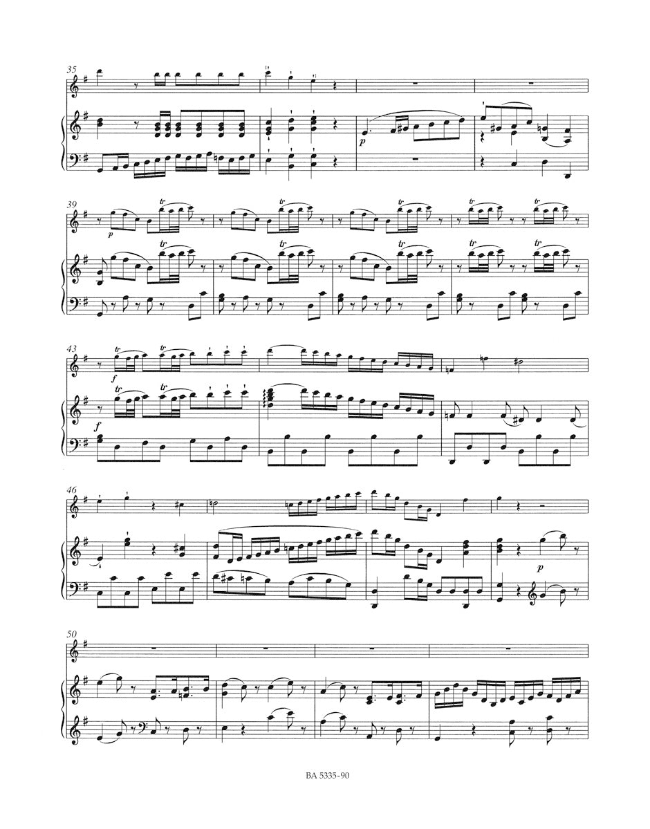 Mozart Concerto for Flute and Orchestra G major K. 622 (1801) -In an arrangement by A. E. Müller after the Clarinet Concerto K. 622-