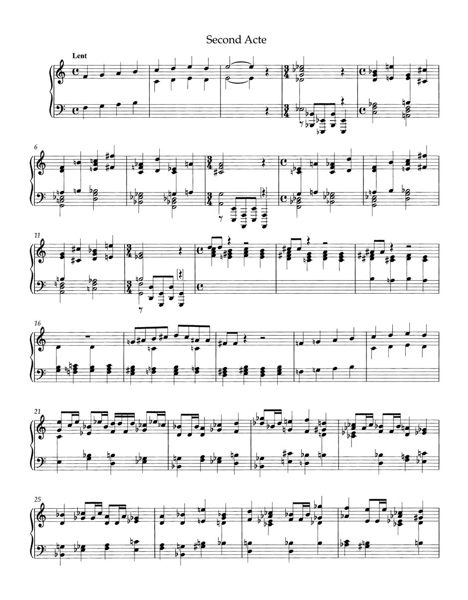 Satie Le fils des étoiles for Piano