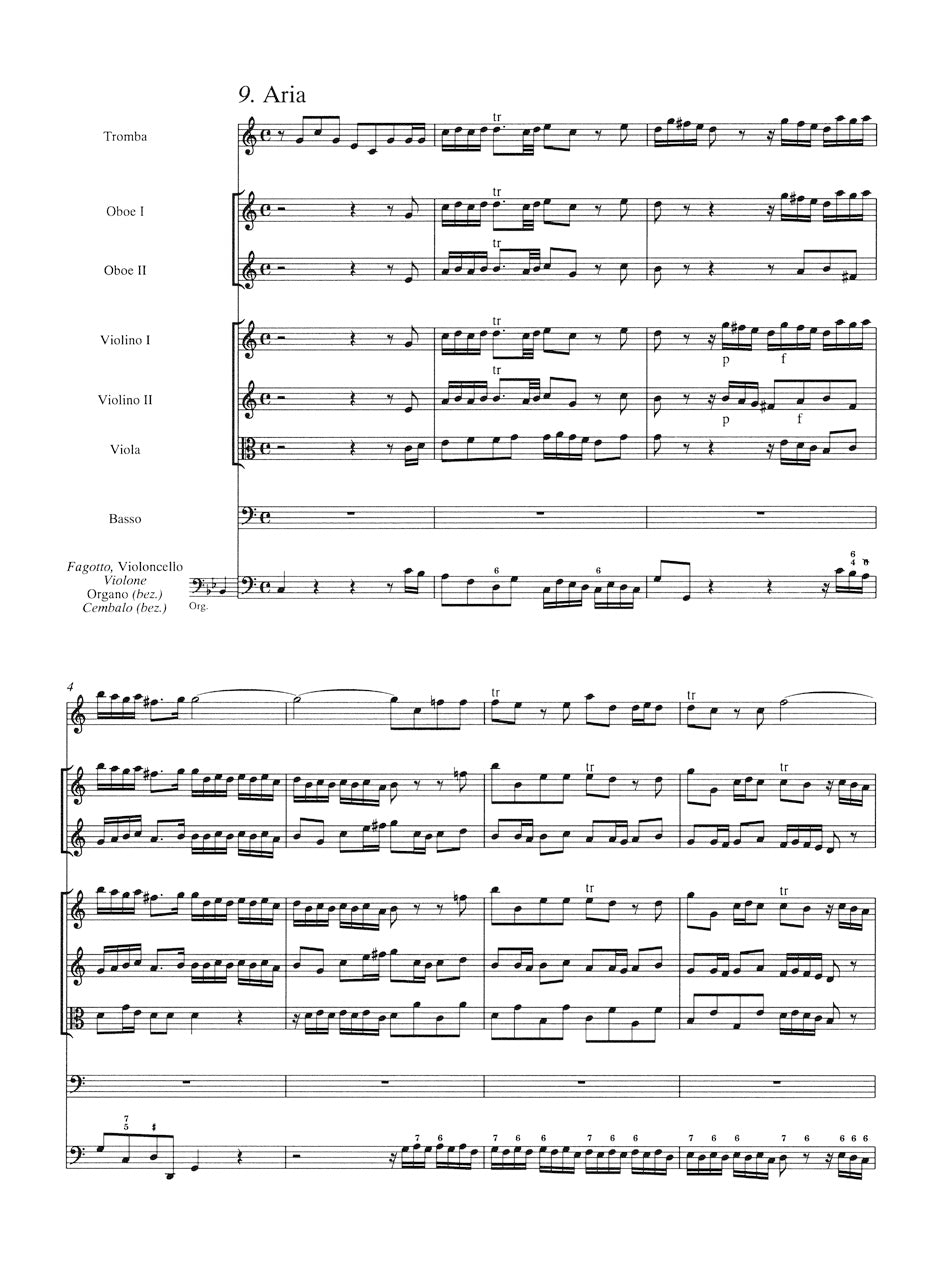 Bach Heart and lips, thy whole behaviour BWV 147 -Cantata for the Feast of Visitation B. V. M.-Study Score