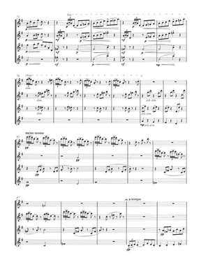 Debussy Two Arabesques (arranged for 4 flutes)