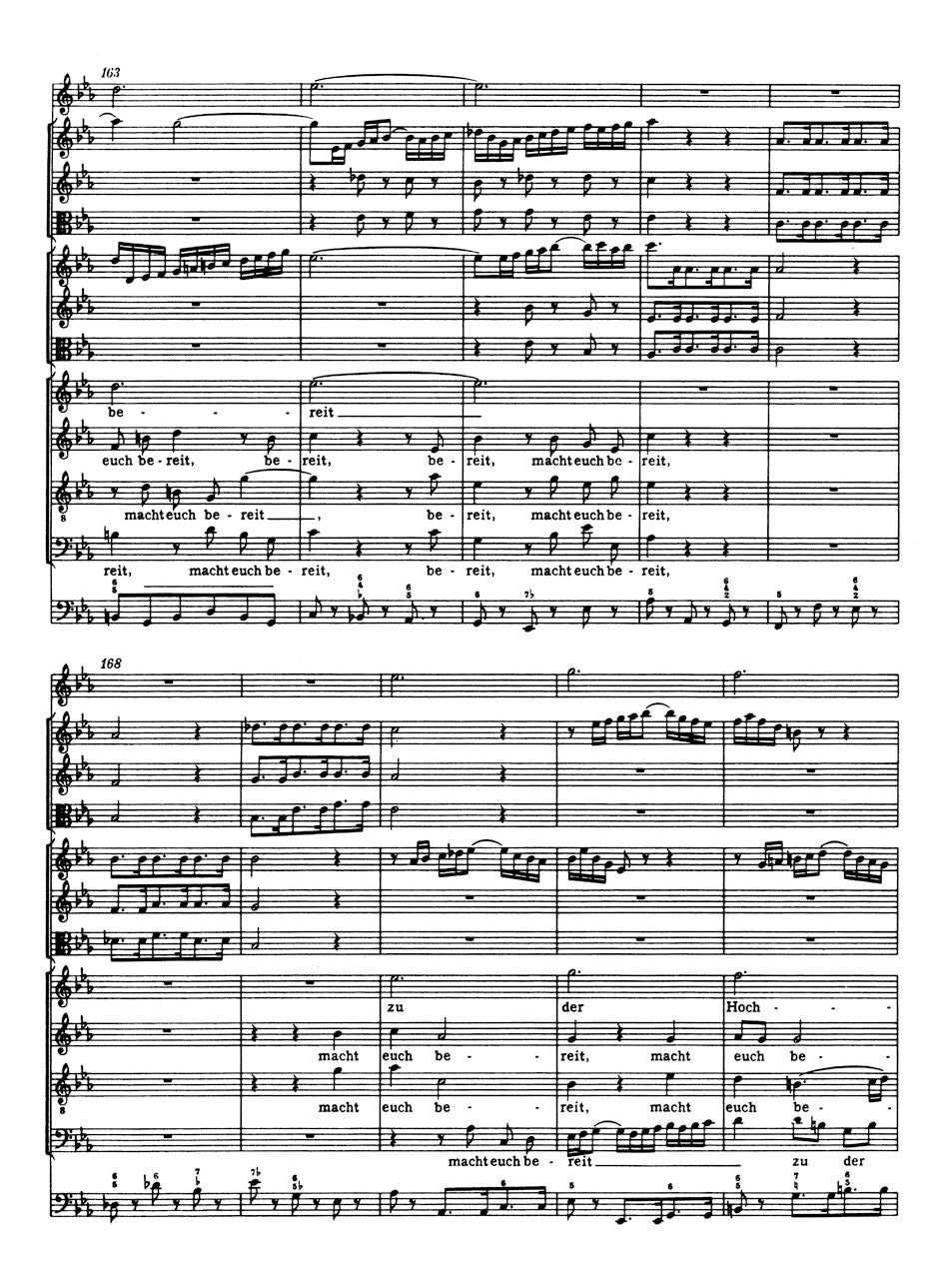 Bach Wake ye maids! hark, strikes the hour BWV 140 -Cantata for the 27th Sunday after Trinity- Study Score