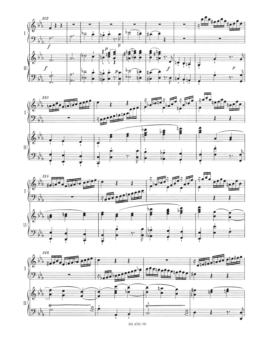 Mozart Concerto for Piano and Orchestra Nr. 24 C minor K. 491 (Piano Reduction)
