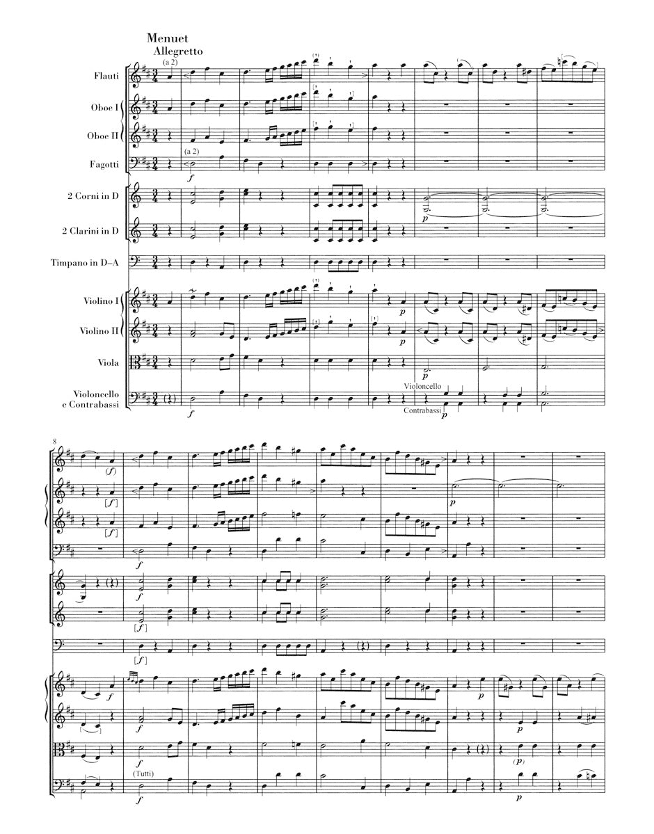 Haydn Symphony D major Hob. I:96 "The Miracle"