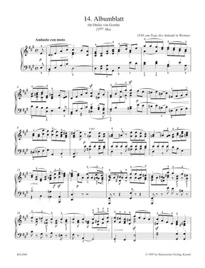 Mendelssohn Easy Piano Pieces and Dances