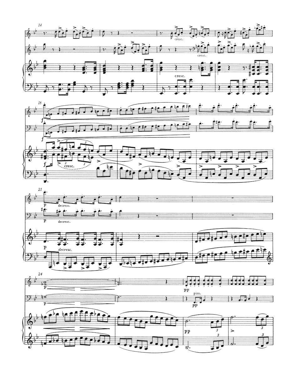 Schubert Piano Trio in B flat major Opus 99 D 898