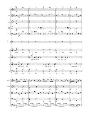 Dvorak Requiem op. 89 (Arrangement for Soloists, Choir and Chamber Orchestra)
