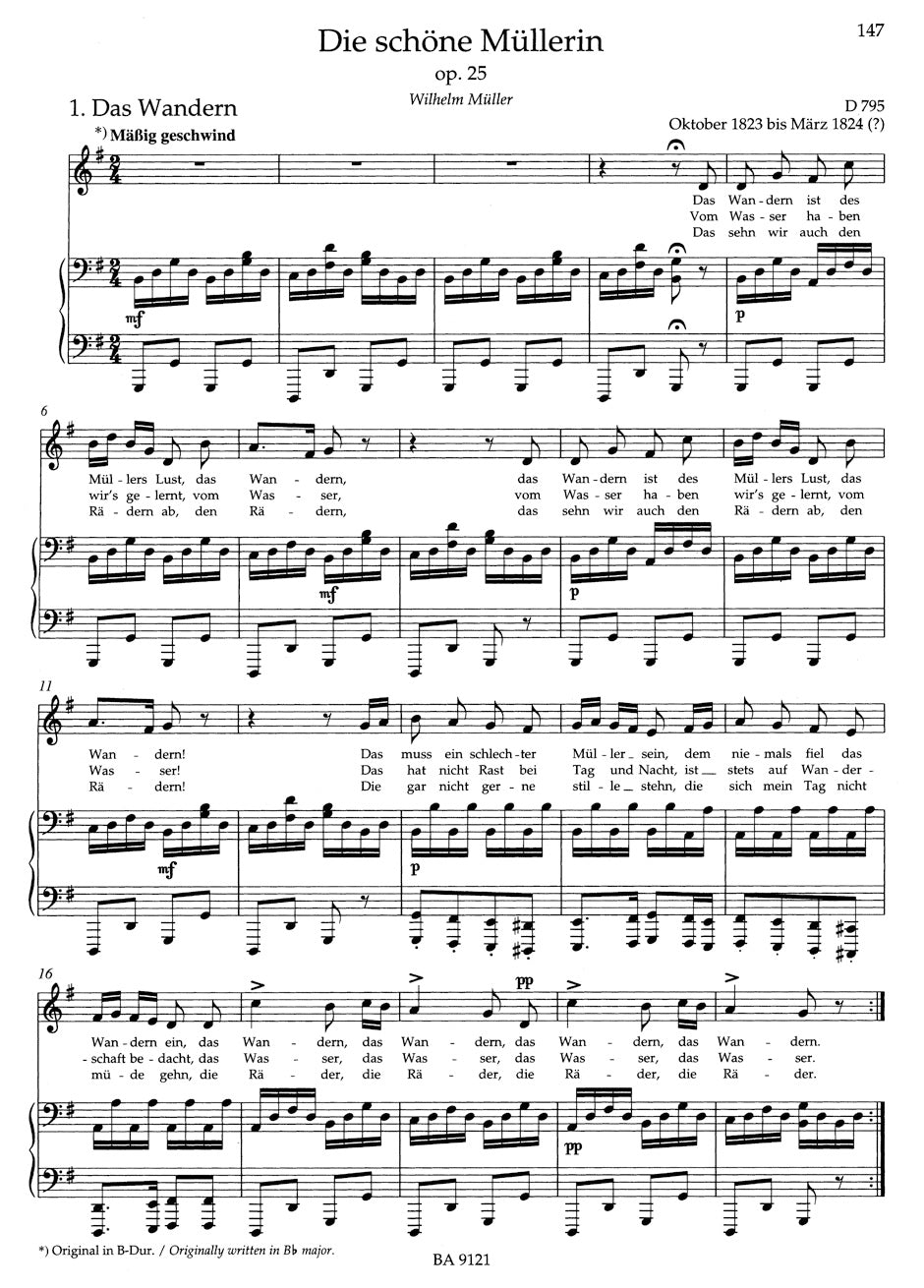 Schubert Lieder, Volume 1 (medium voice)