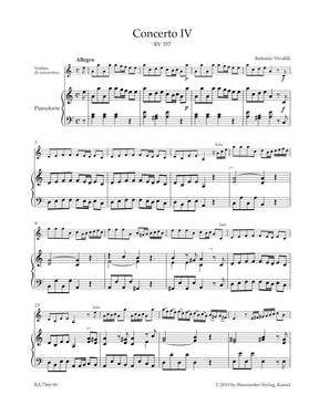 Vivaldi La Stravaganza op. 4 -12 Concertos for Violin, Strings, and Basso Continuo- (Band 1: 1-6)
