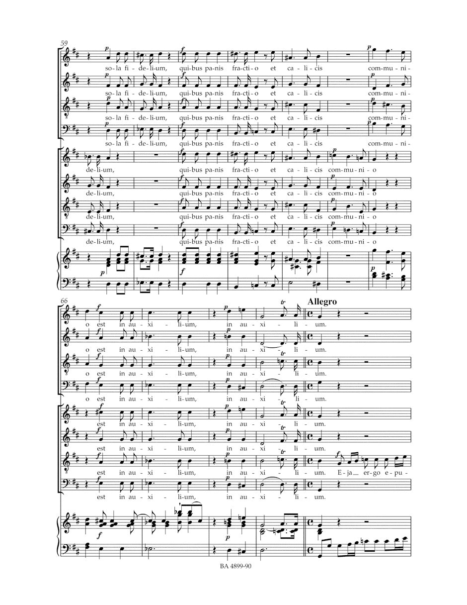 Mozart Venite populi K. 260 (248a) -Offertorium de venerabili sacramento-