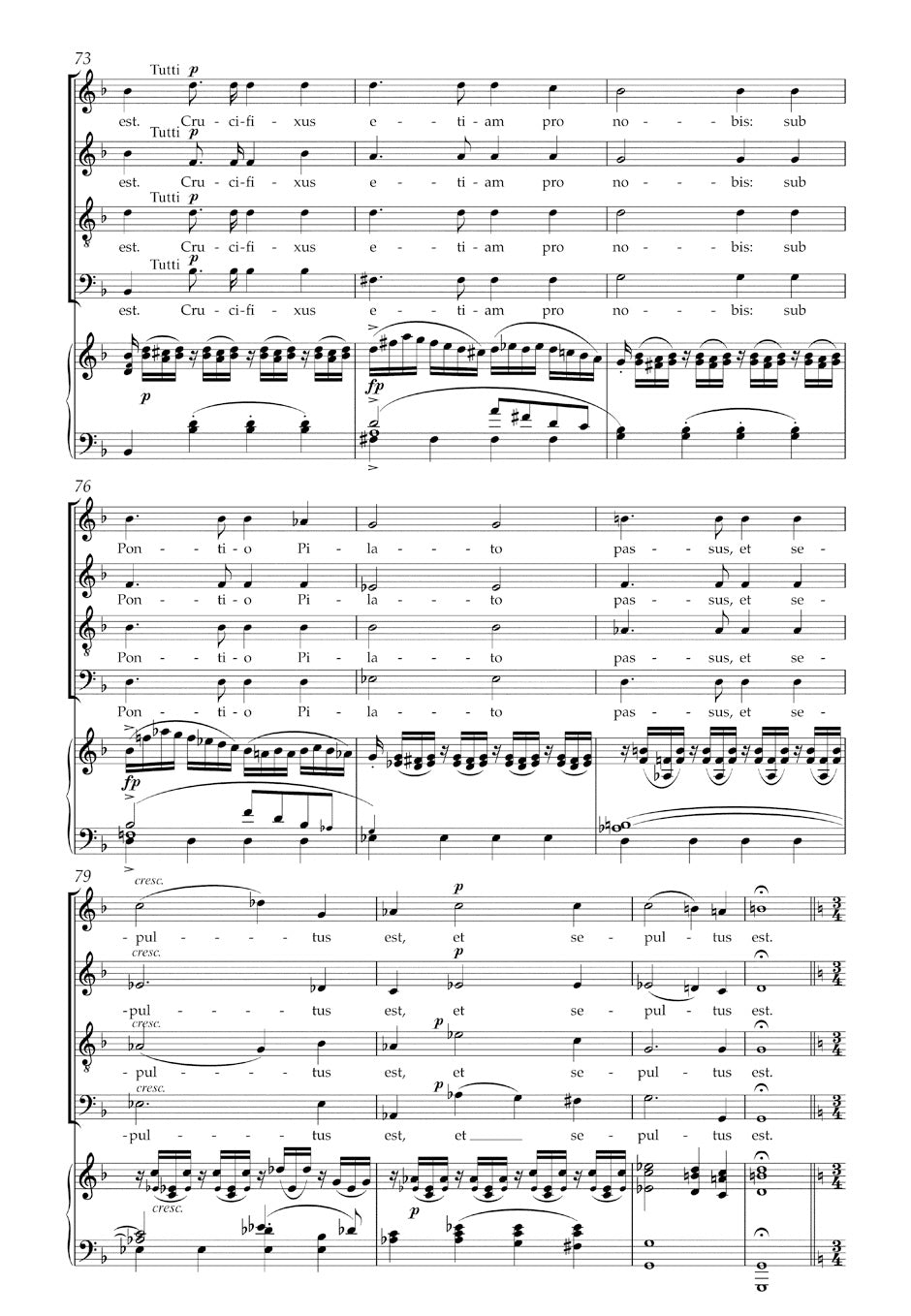 Schubert Mass C major op. 48 D 452