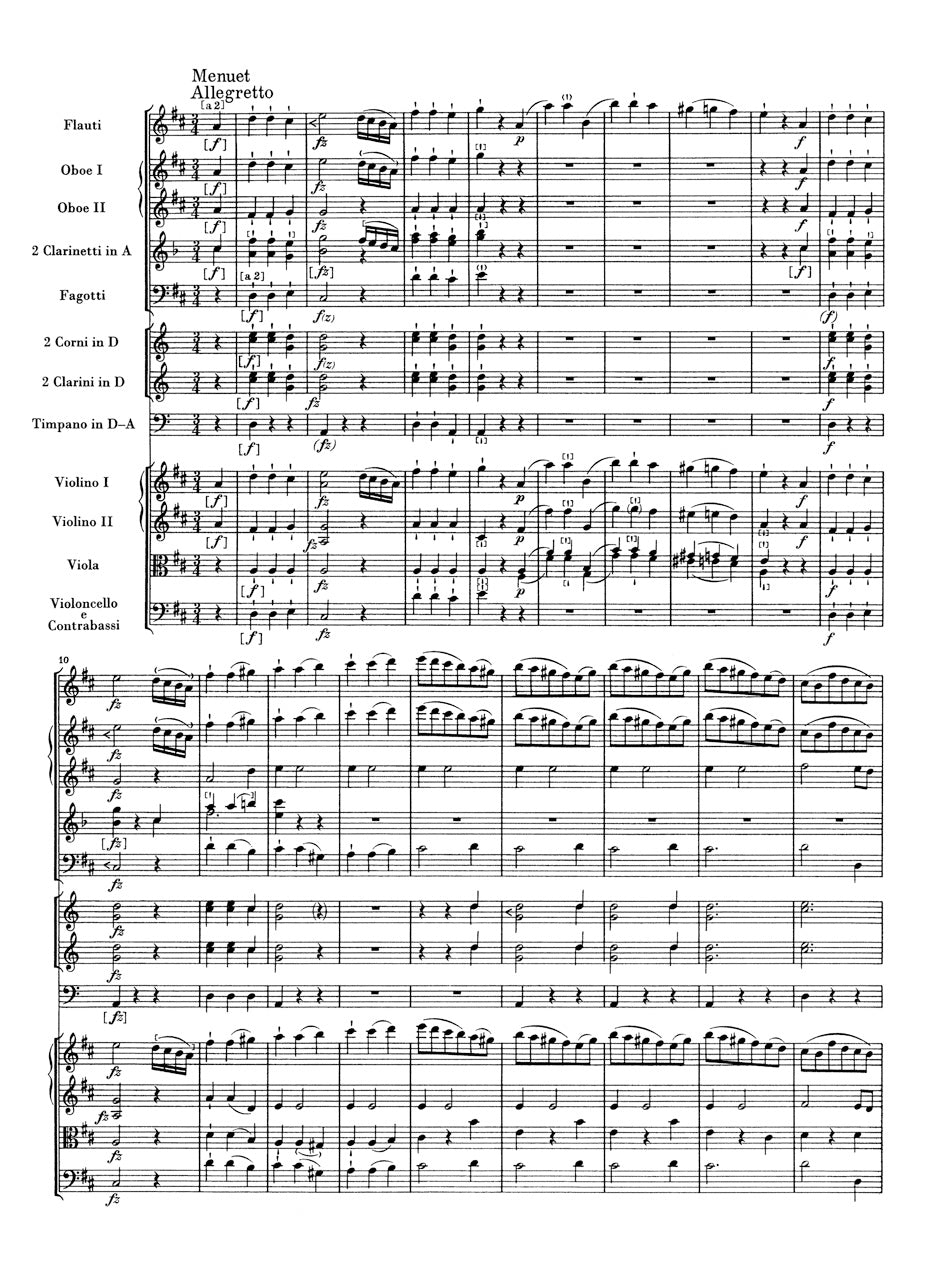 Haydn London Symphony Nr. 8 D major Hob.I:101 "The Clock"