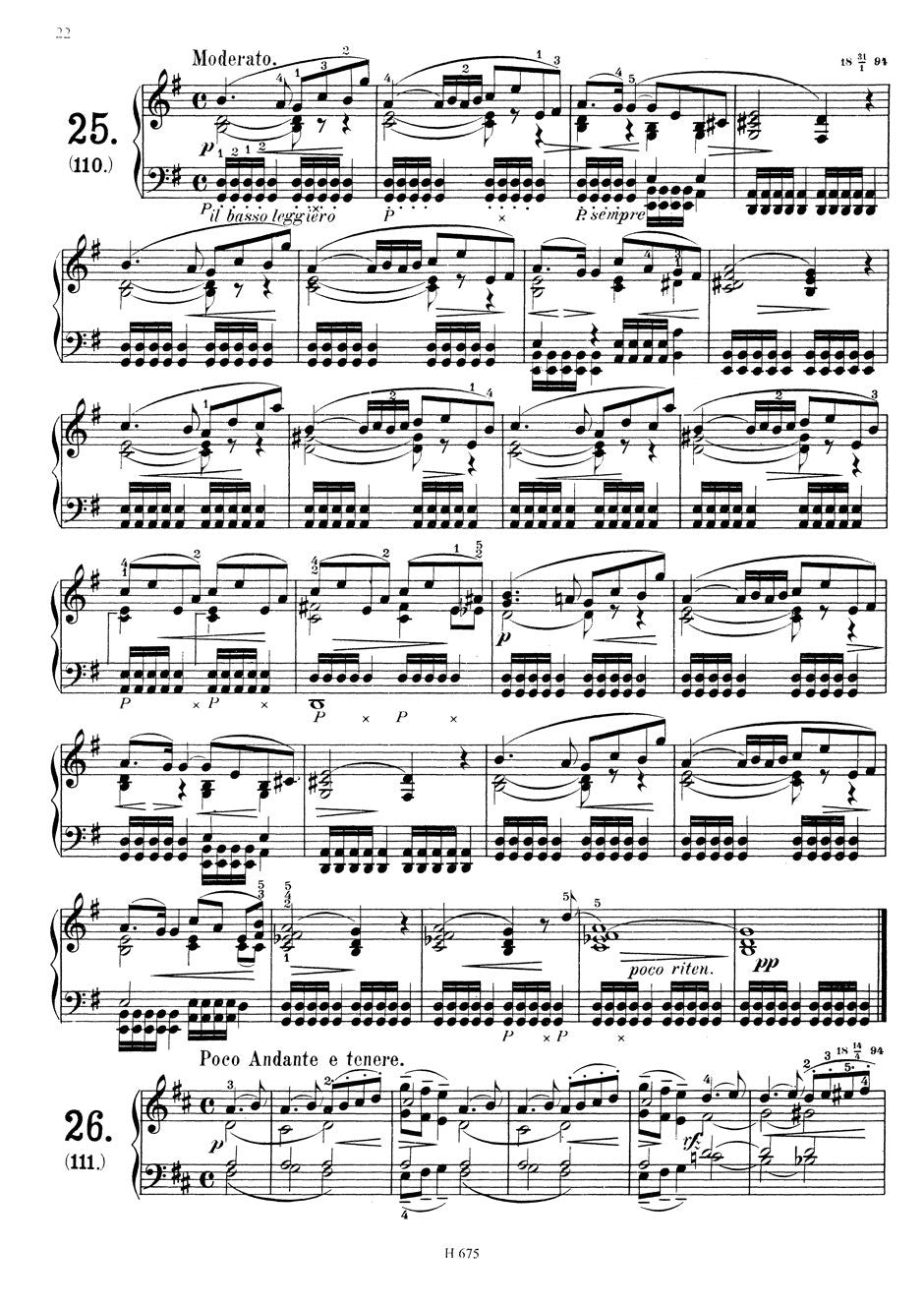 Fibich Stimmungen, Eindrucke und Erinnerungen op. 41 No. 2