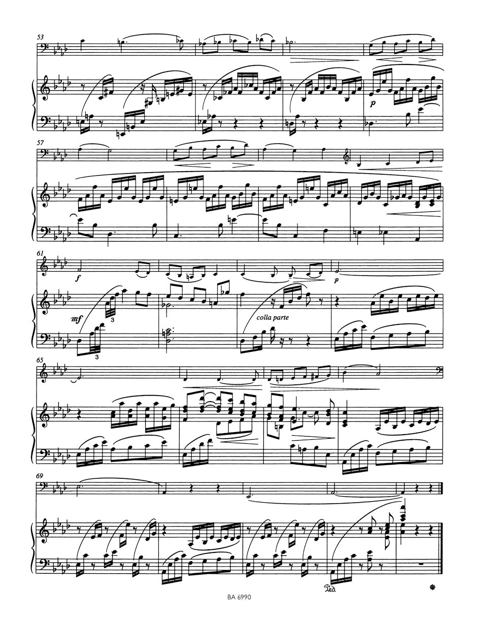 Faure 4 Mélodies (arranged for Violoncello and Piano)