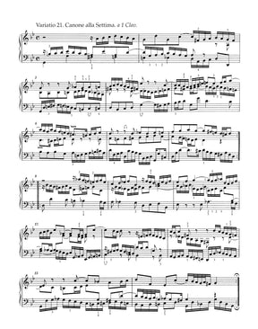 Bach Goldberg Variations BWV 988 -fourth Part of the Clavier Ubung-