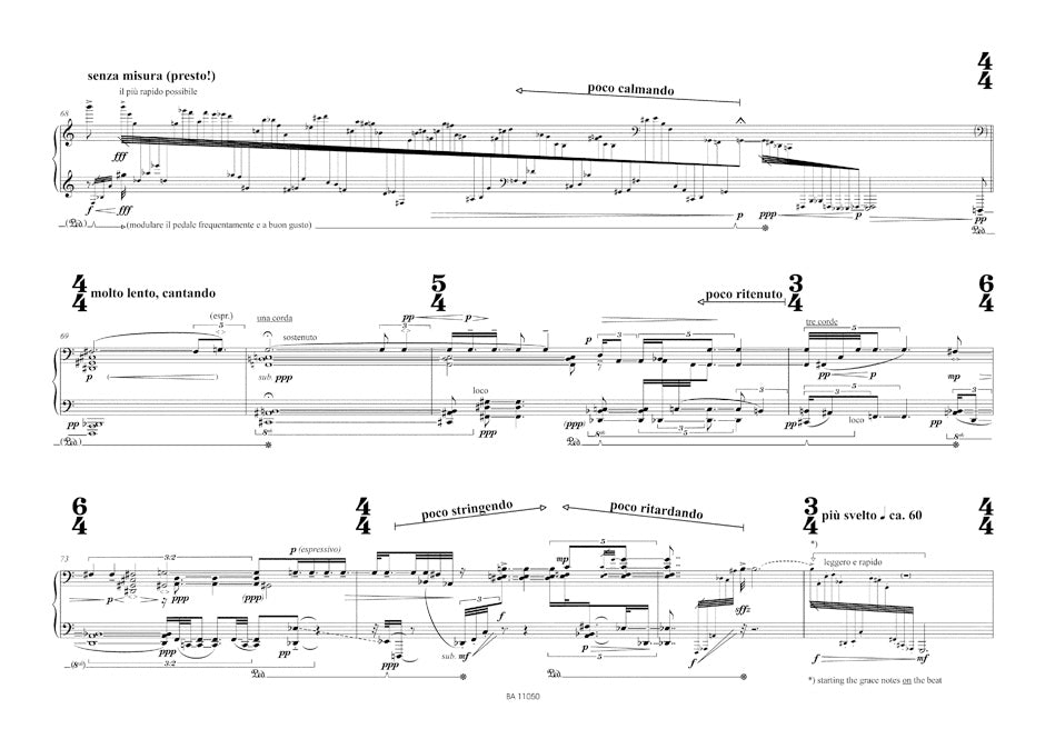 Pintscher Whirling Tissue of Light for Piano solo (2013)
