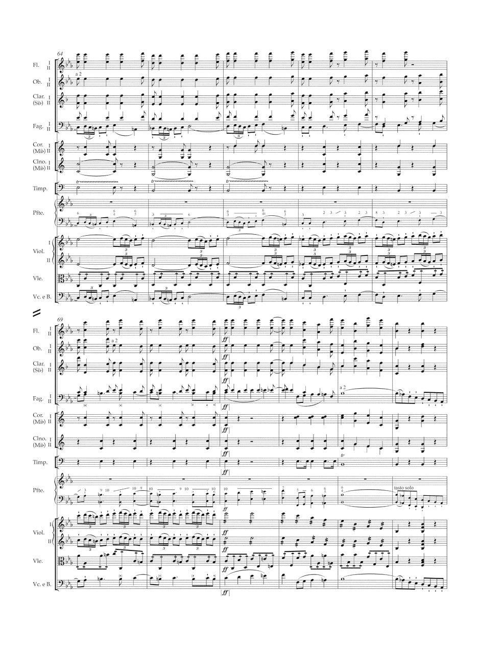 Beethoven Concerto for Pianoforte and Orchestra Nr. 5 E-flat major op. 73 Study Score