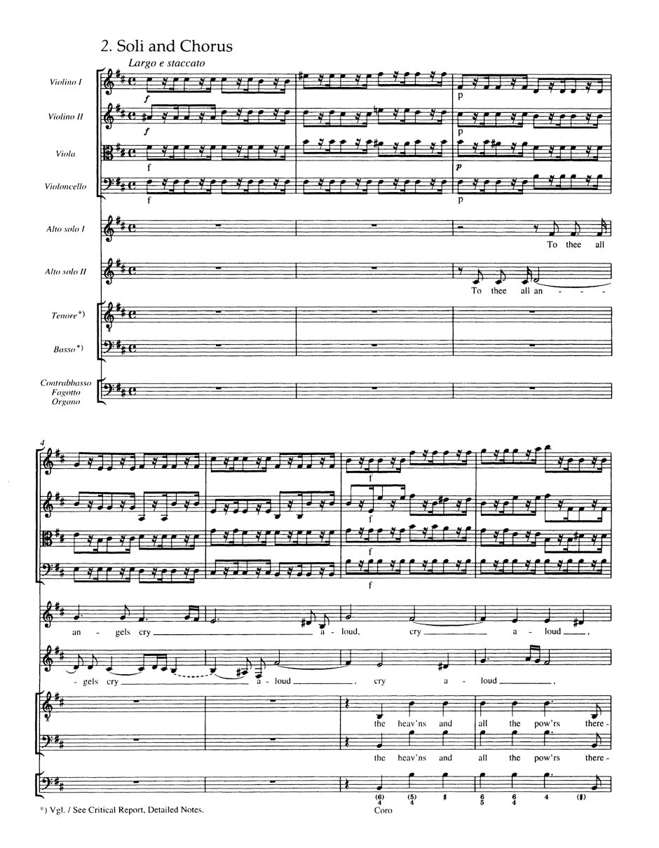 Handel Utrecht Te Deum HWV 278