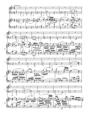 Mozart Concerto No 14 in E flat major K 449 - Version for Piano and String Quartet