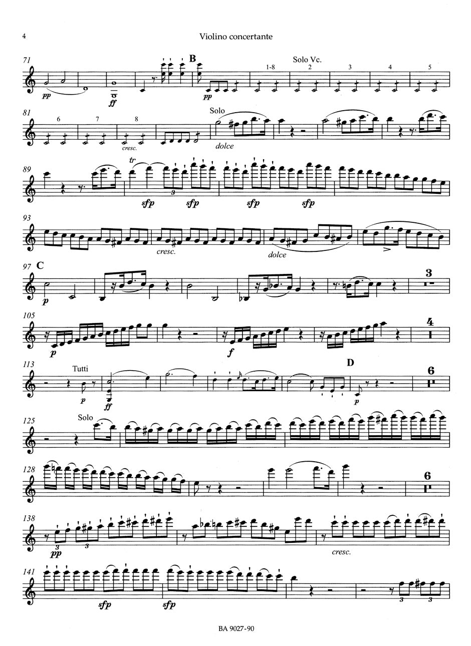 Beethoven Concerto for Pianoforte, Violin, Violoncello and Orchestra in C major Opus 56 (Triple Concerto) - Piano Reduction and Solo Parts