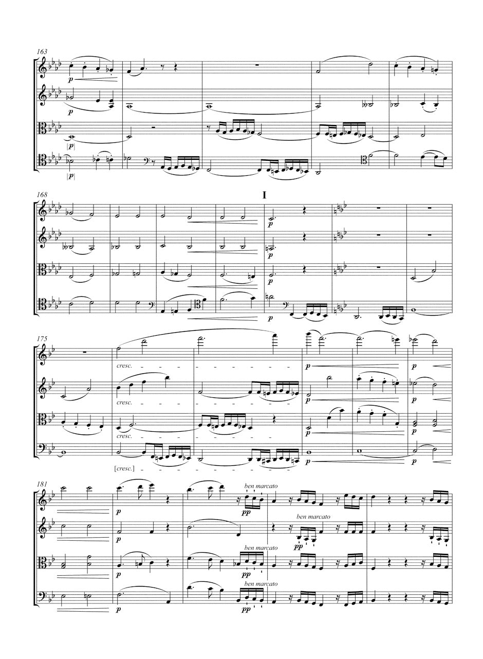 Beethoven String Quartet in B-flat major op. 130 Study Score
