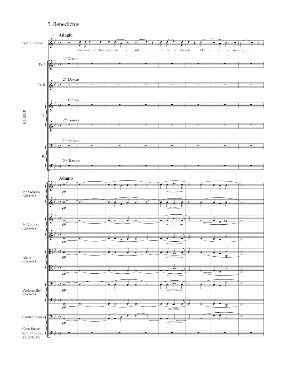 Gounod Messe Solennelle (Ste Cecile) for Soloists, Choir and Orchestra