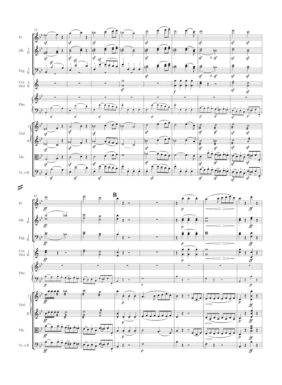 Beethoven Concerto for Pianoforte and Orchestra Nr. 2 B-flat major op. 19 Study Score