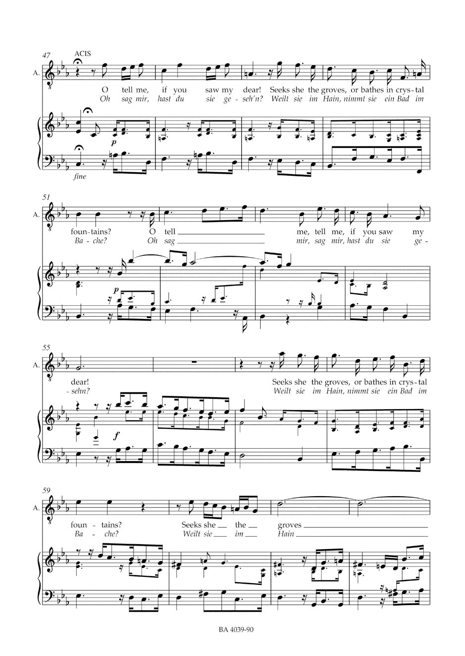 Handel Acis and Galatea HWV 49a (1st version)