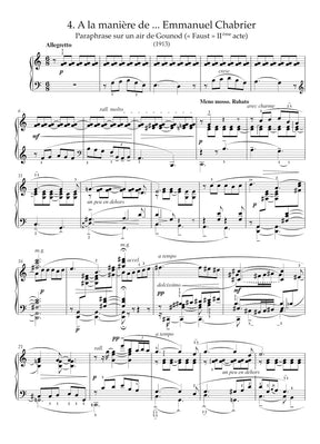 Ravel Easy Piano Pieces and Dances