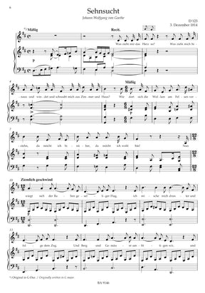 Schubert Lieder, Volume 6 (Low Voice)