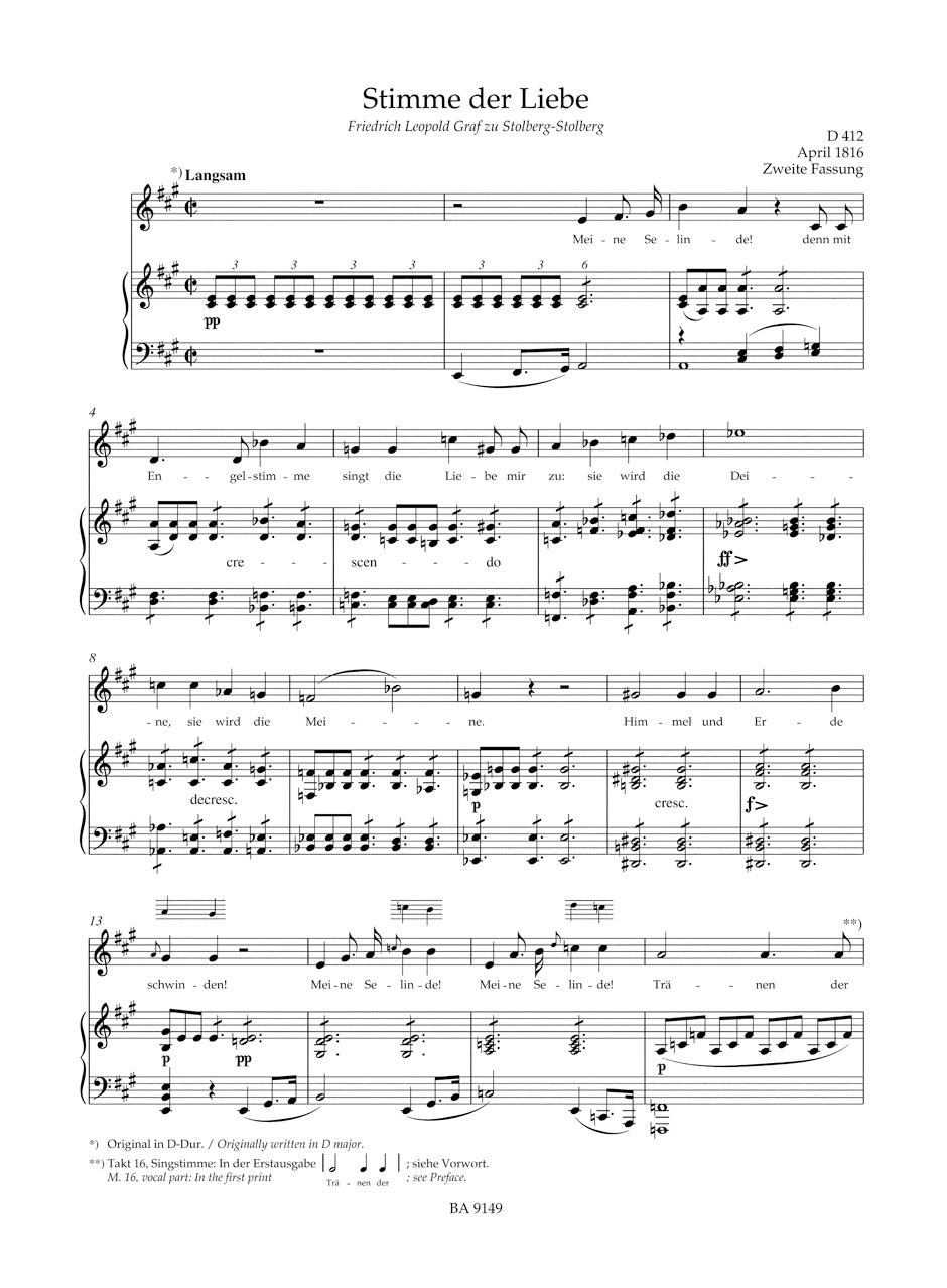 Schubert Lieder, Band 9 (Tiefe Stimme)