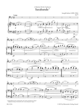 Jewish Prayer (Arrangements for viola (Violoncello) and organ)