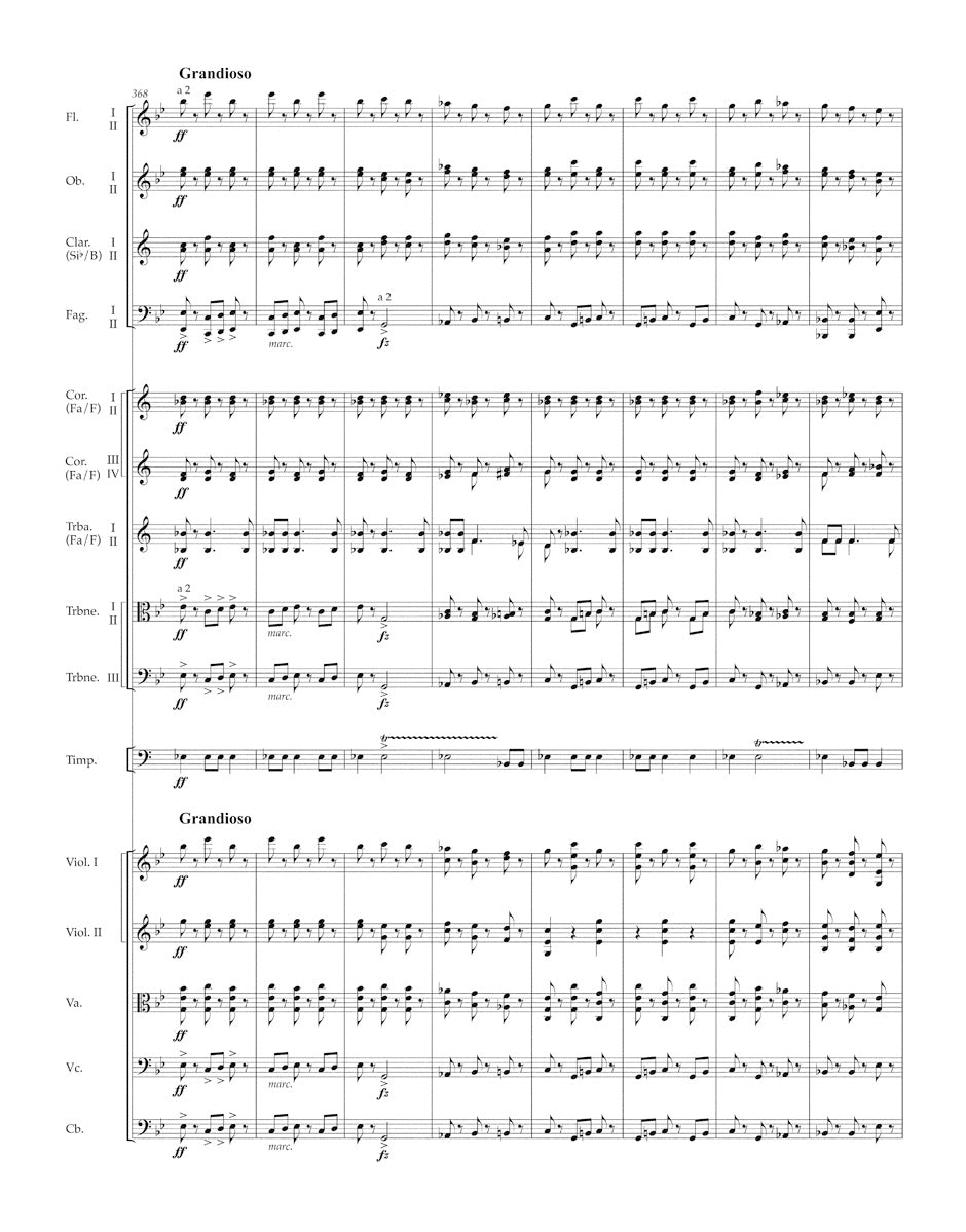 Dvorak Slavonic Rhapsody G minor op. 45/2