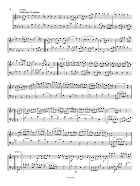 Mozart 2 Duos for Violin and Violoncello (after Duos for Violin and Viola K 423 and 424)