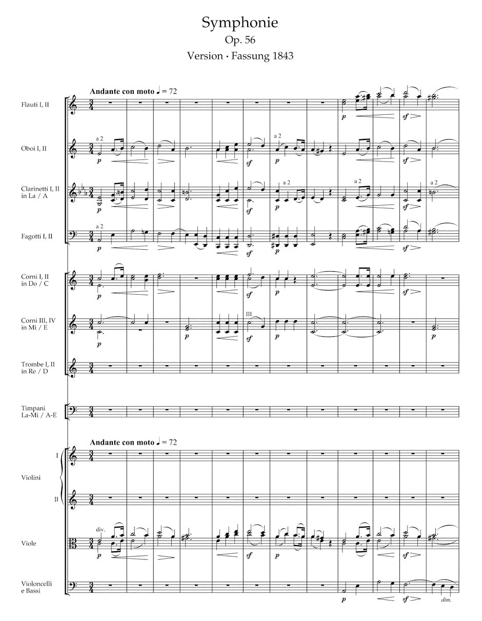 Mendelssohn Symphony A minor op. 56 "Scottish" (1842-1843)