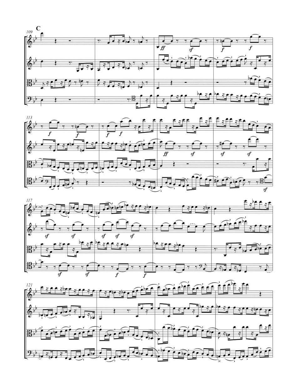 Beethoven Grosse Fugue for String Quartet op. 133