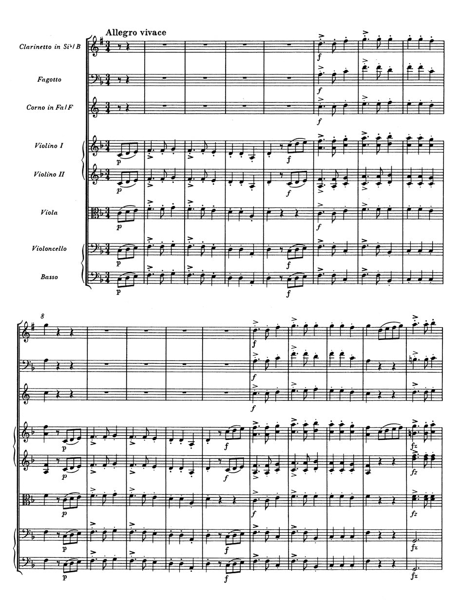 Schubert Octet F major op. post.166 D 803
