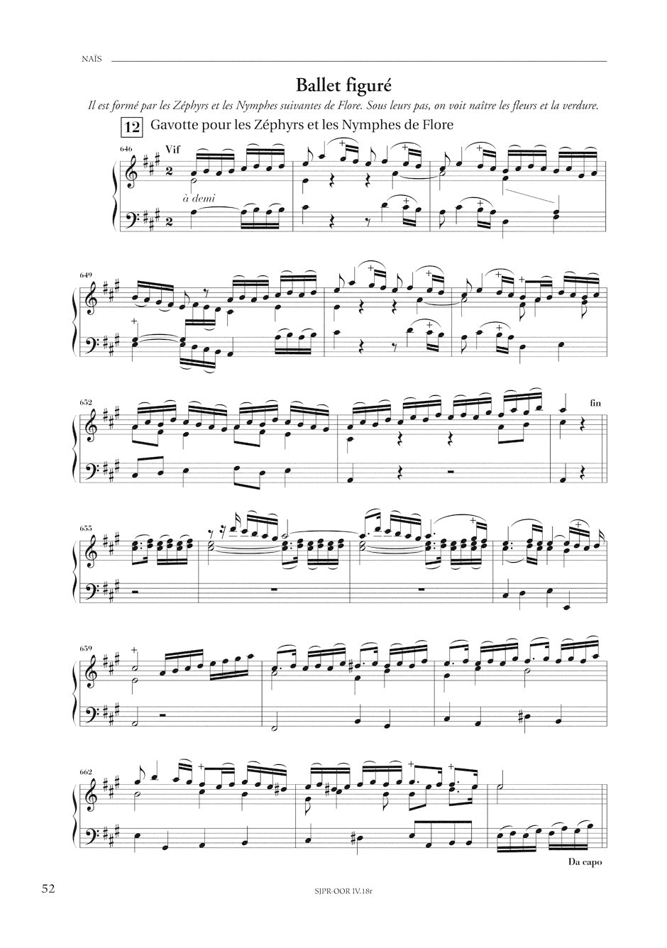 Rameau Nais -Opera with a prologue and three acts-