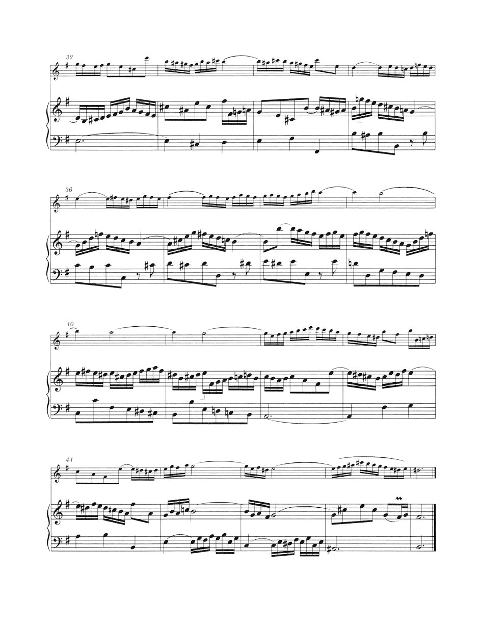 Bach Six Sonatas after BWV 525-530 for Flute and Harpsichord Obbligato -Volume I: Sonatas 1 and 2-