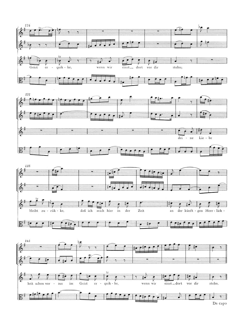 Bach Ascension Oratorio BWV 11 Study Score