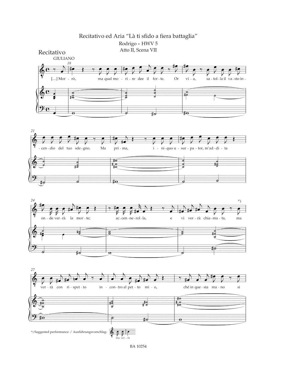 Handel Aria Album for Tenor (from Handel's Operas)