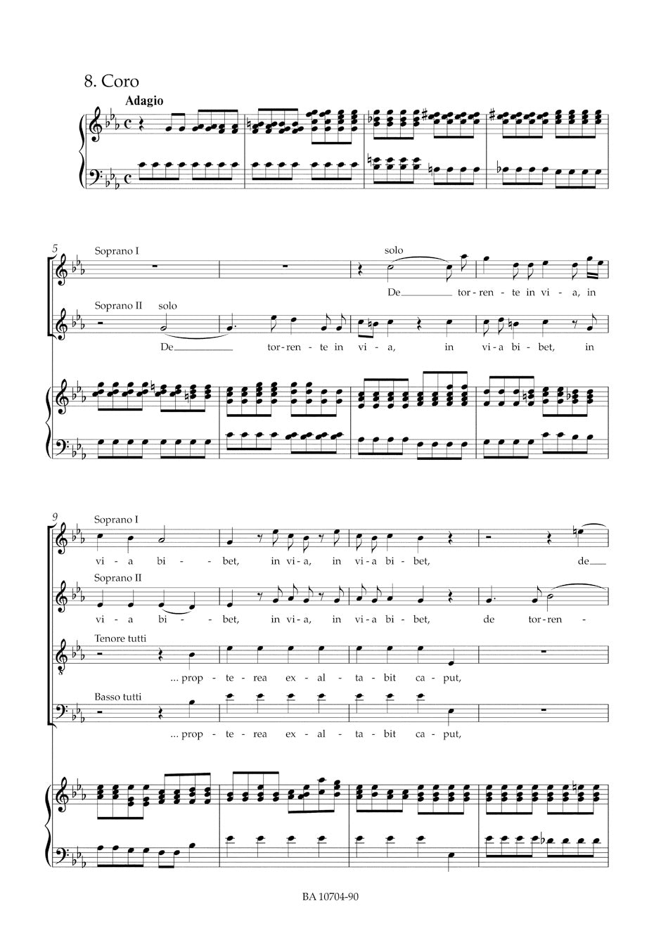 Handel Dixit Dominus HWV 232 (Psalm 109)