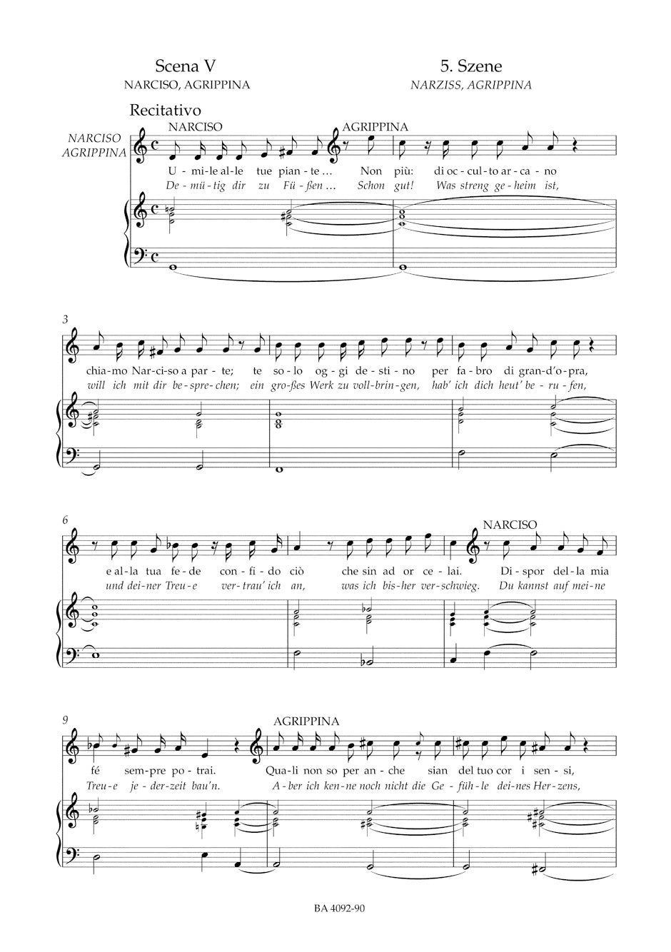 Handel Agrippina HWV 6 -Opera in three acts-