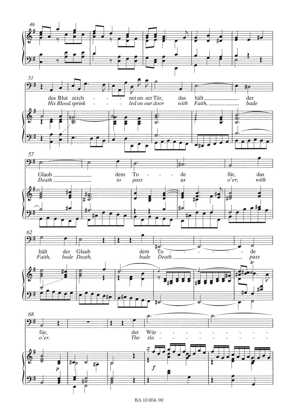 Bach Christ lay by death enshrouded BWV 4