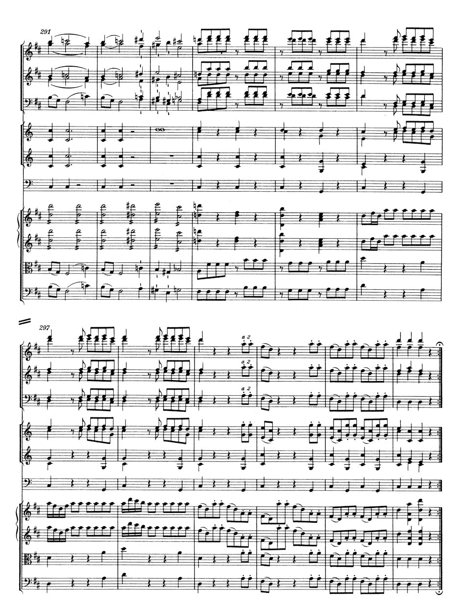 Mozart Symphony no. 38 in D major K. 504 